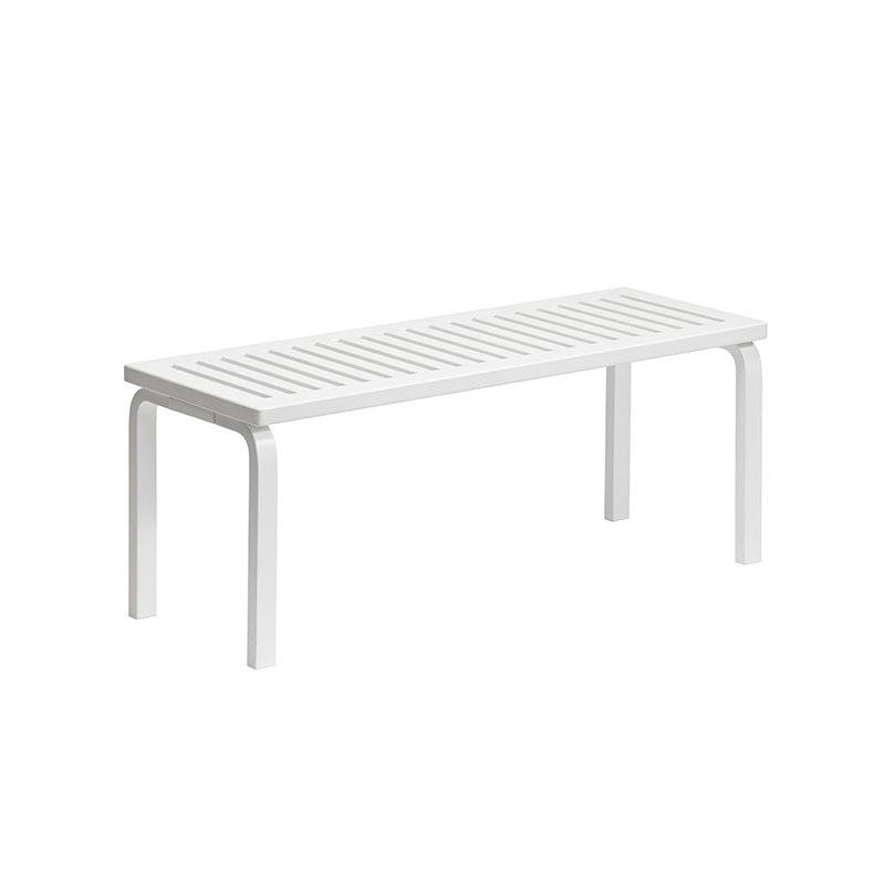 Artek|Benches, Chairs|Aalto bench 153A, white