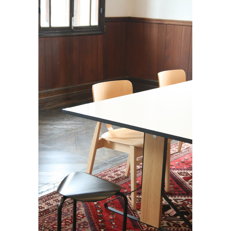 Artek|Dining tables, Tables|Kaari table REB 001, white laminate - oak