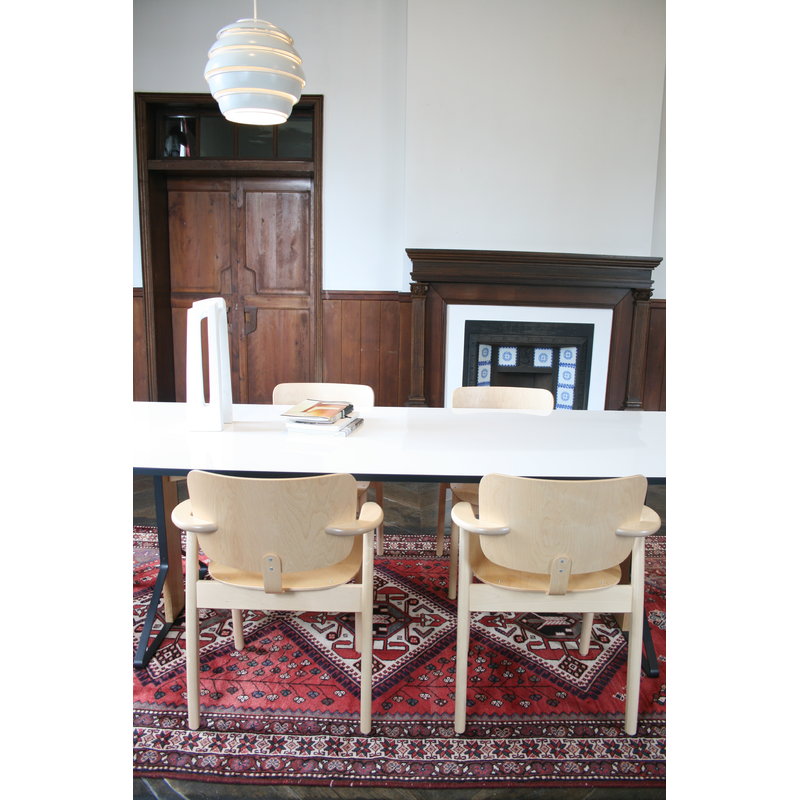 Artek|Dining tables, Tables|Kaari table REB 001, white laminate - oak
