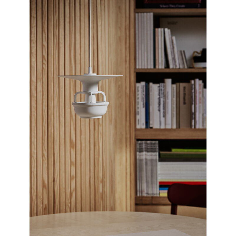 Artek|Ceiling lamps, Pendant lamps|Kori pendant with disc shade, white