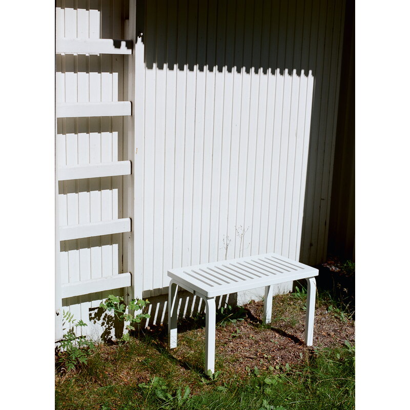 Artek|Benches, Chairs|Aalto bench 153B, white