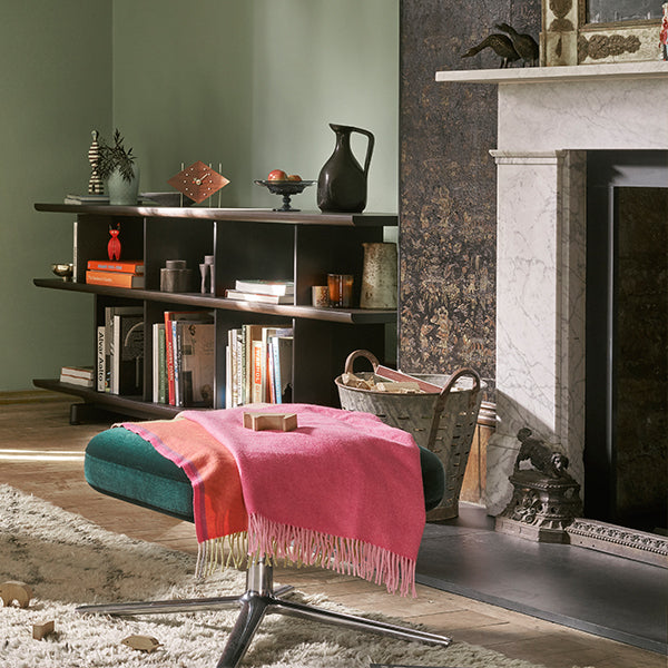 Vitra Colour Block blanket, pink - beige | One52 Furniture