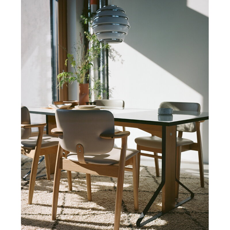 Artek|Dining tables, Tables|Kaari table REB 001, white laminate - oak