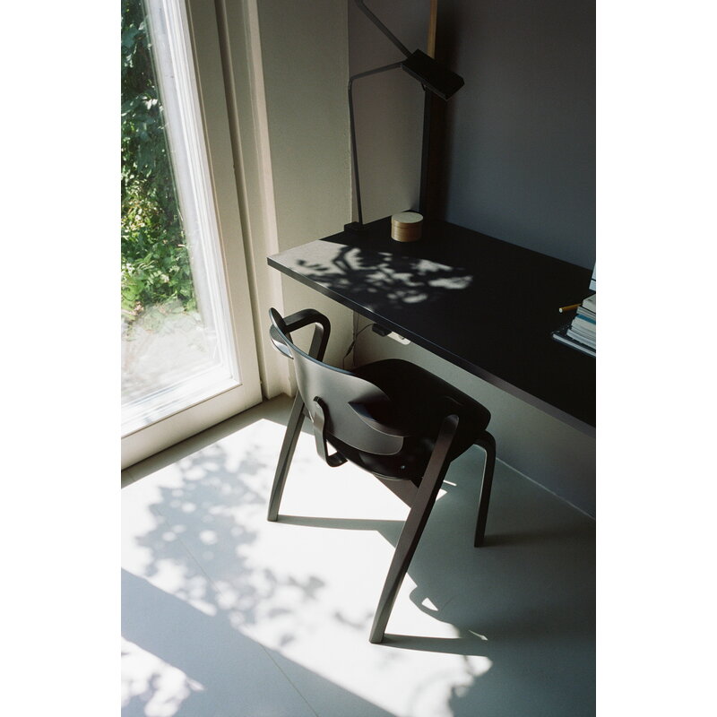 Artek|Desks|Kaari wall console REB 006, black - oak