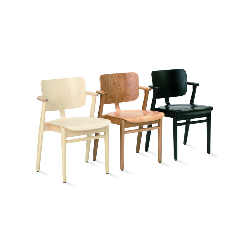 Artek|Chairs, Dining chairs|Domus chair, stained black