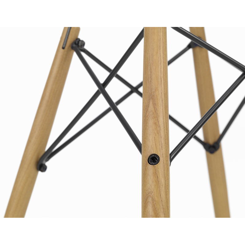 Vitra Eames DSW chair, rusty orange - maple | One52 Furniture
