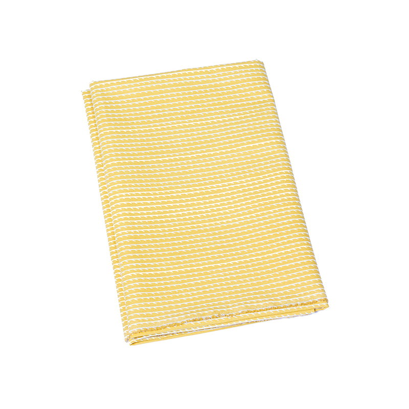 Artek|Artek fabrics, Fabrics|Rivi cotton fabric, 150 x 300 cm, mustard - white