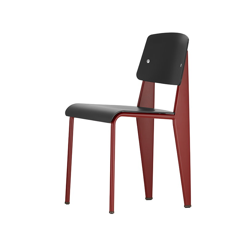 Vitra Standard SP chair, Japanese red - deep black | One52 Furniture