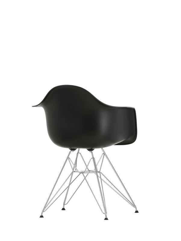 Vitra Eames DAR chair, deep black - chrome | One52 Furniture