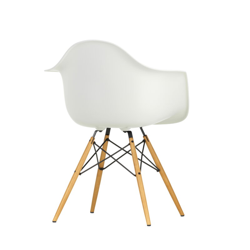 Vitra Eames DAW chair, white - maple | One52 Furniture