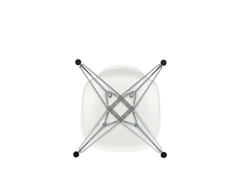 Vitra Eames DSR chair, white - chrome | One52 Furniture