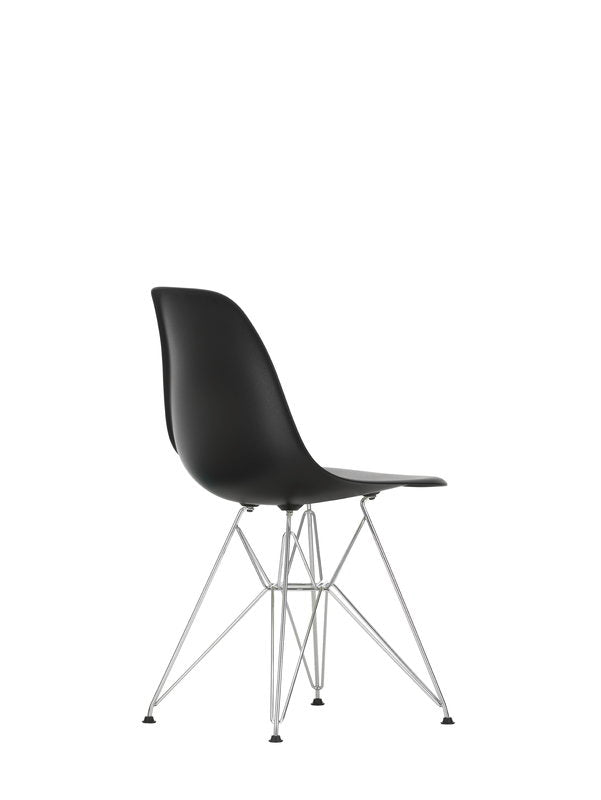Vitra Eames DSR chair, deep black - chrome | One52 Furniture
