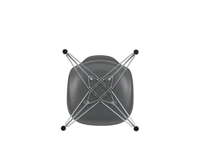 Vitra Eames DSR chair, granite grey - chrome | One52 Furniture