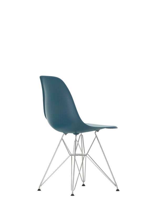 Vitra Eames DSR chair, sea blue - chrome | One52 Furniture