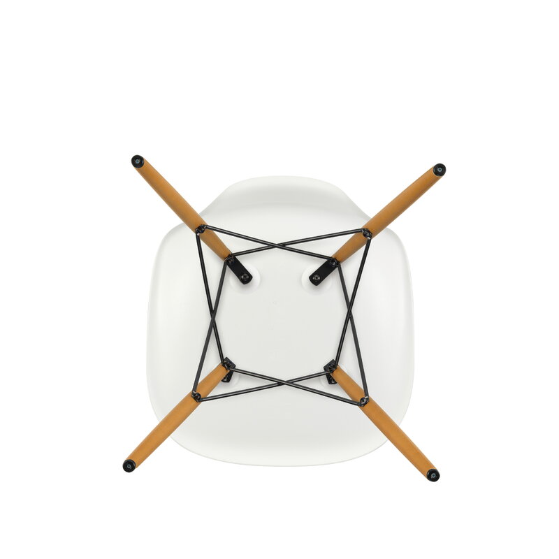 Vitra Eames DSW chair, white - maple | One52 Furniture