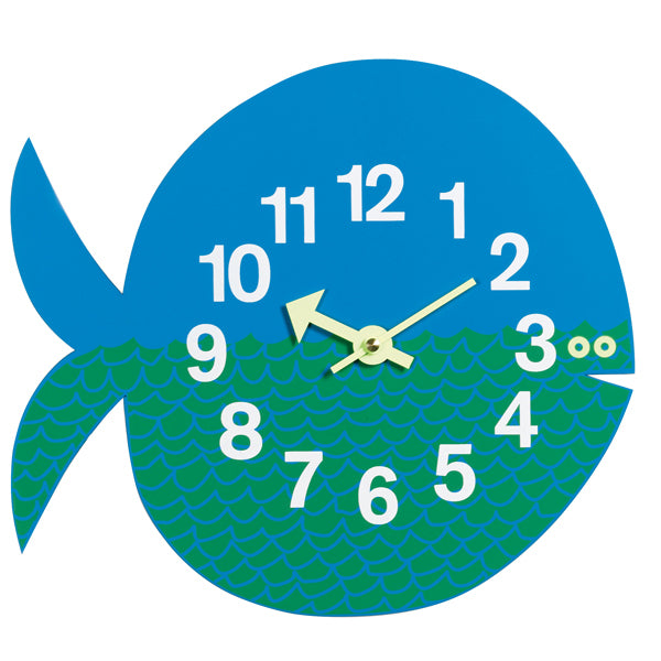 Vitra Zoo Timers wall clock, Fernando the Fish | One52 Furniture