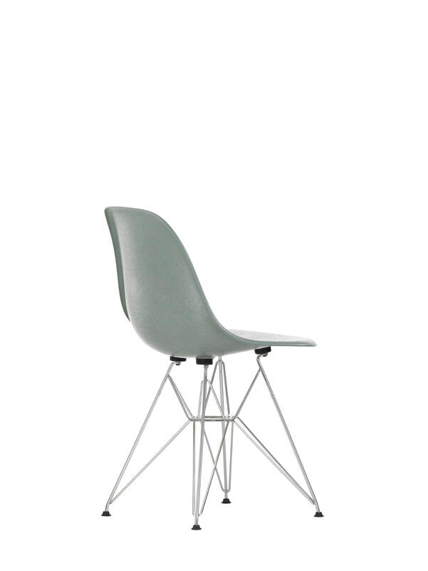 Vitra Eames DSR Fiberglass Chair, sea foam green - chrome | One52 Furniture