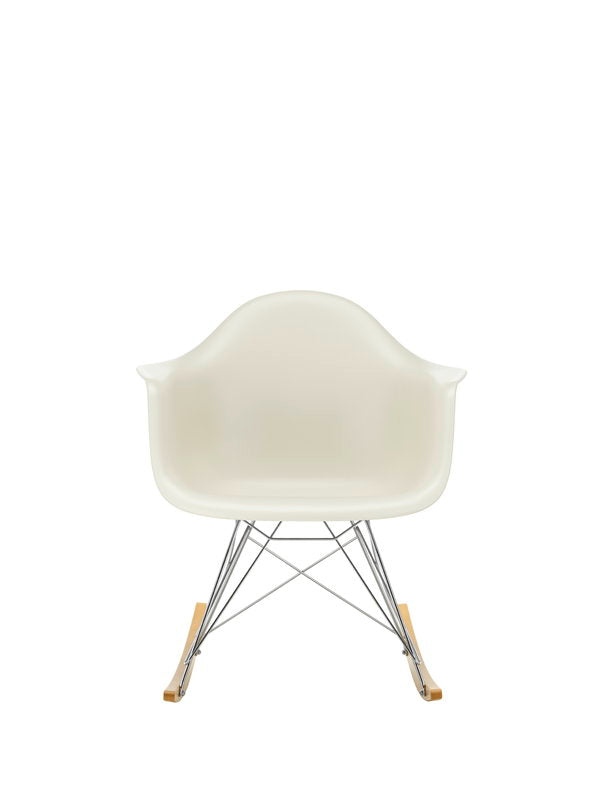 Vitra Eames RAR rocking chair, pebble - chrome - maple | One52 Furniture
