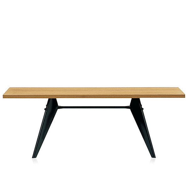 Vitra EM Table 240 x 90 cm, natural oak - deep black | One52 Furniture