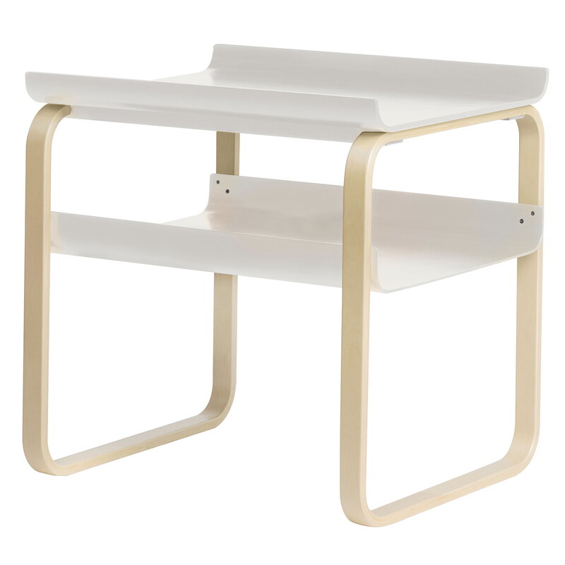Artek|Side & end tables, Tables|Aalto side table 915, white - birch