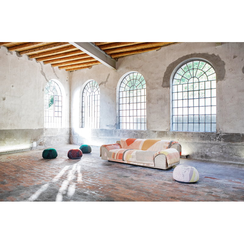 Vitra Bovist ottoman, dark greens | One52 Furniture