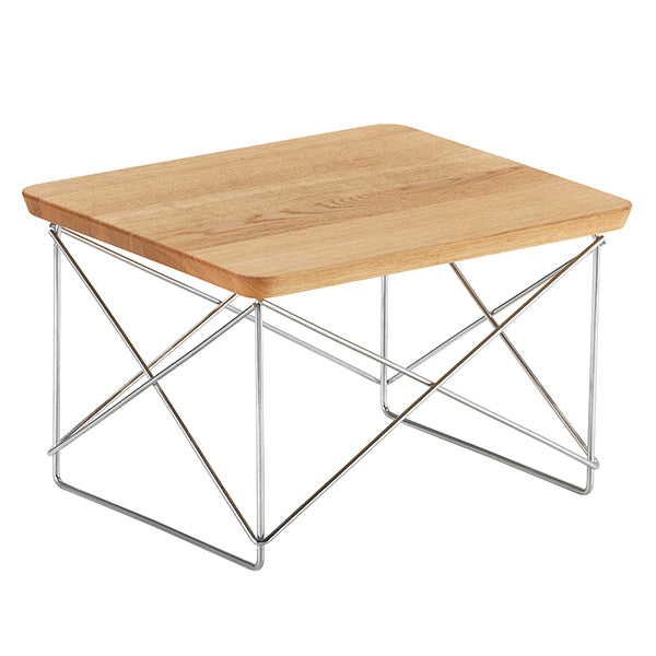 Vitra Eames LTR Occasional table, oak - chrome | One52 Furniture