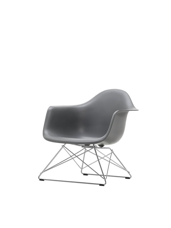 Vitra Eames LAR armchair, granite grey - chrome | One52 Furniture