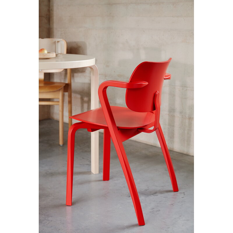 Artek|Chairs, Dining chairs|Aslak chair, red