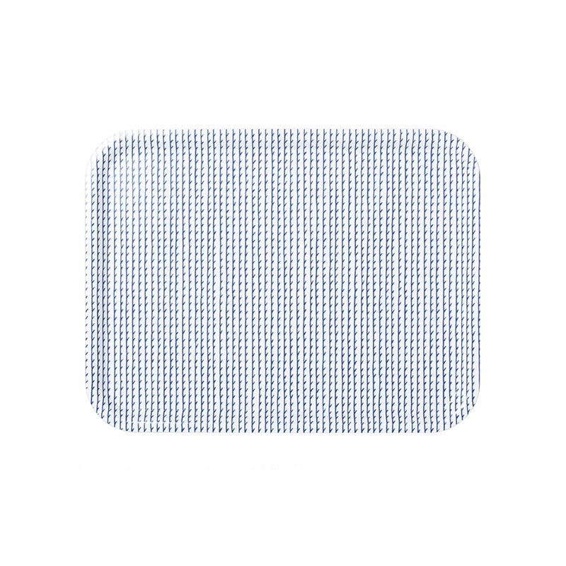 Artek|Trays|Rivi tray, 43 x 33 cm, white - blue