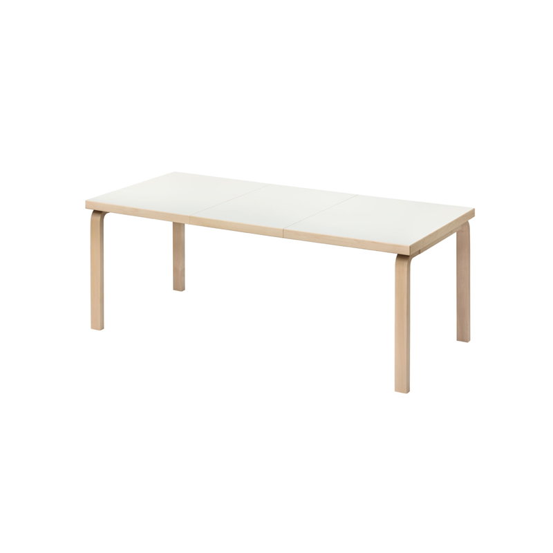 Artek|Dining tables, Tables|Aalto extension table 97, birch - white