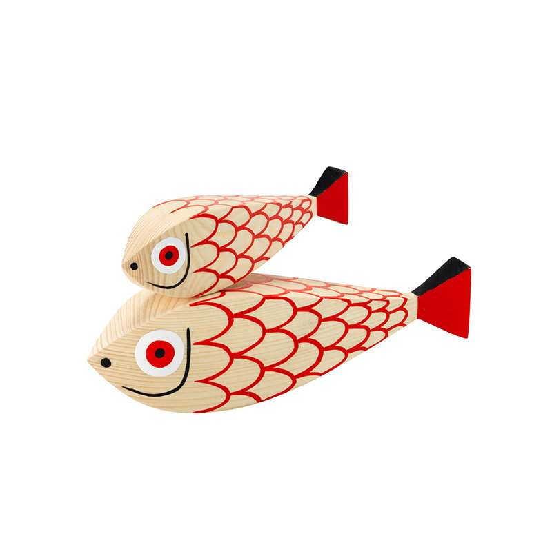 Vitra Wooden Dolls, Mother Fish & Child | One52 Furniture