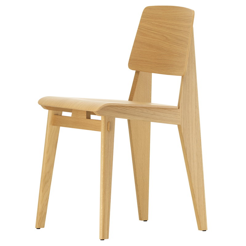 Vitra Chaise Tout Bois chair, natural oak | One52 Furniture