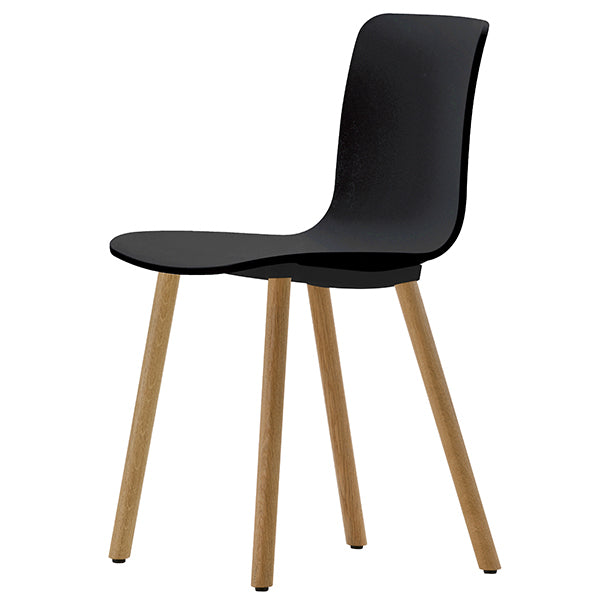 Vitra HAL Wood chair, oak - black | One52 Furniture