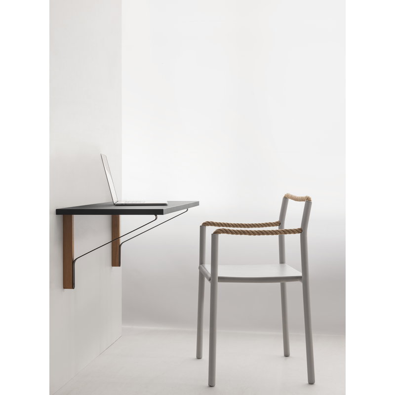 Artek|Desks|Kaari wall console REB 006, black - oak