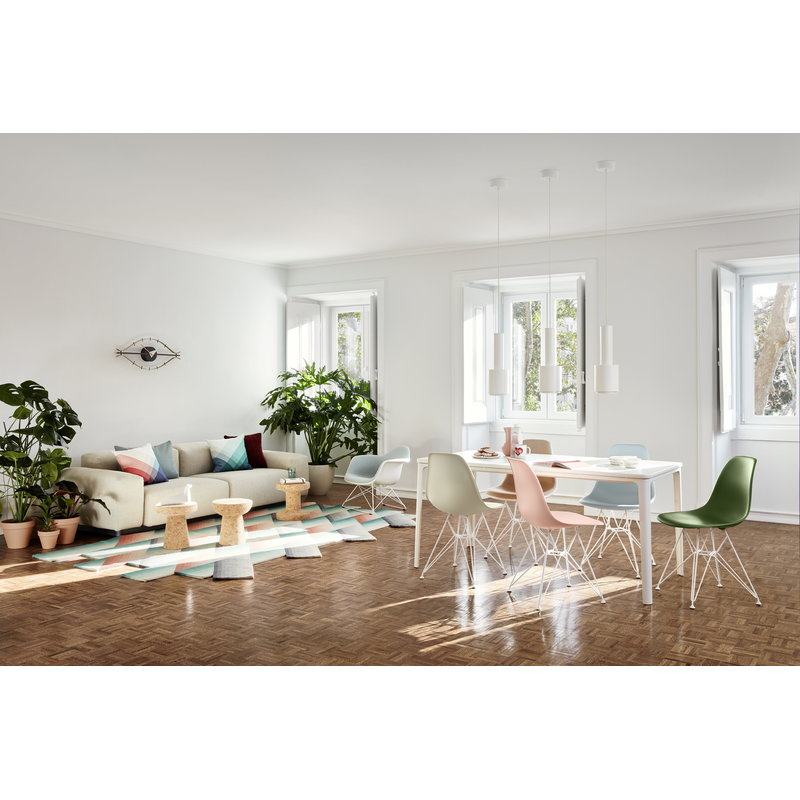 Vitra Eames DSR chair, pebble - white | One52 Furniture