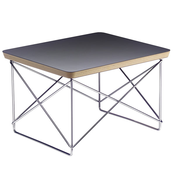 Vitra Eames LTR Occasional table, black - chrome | One52 Furniture