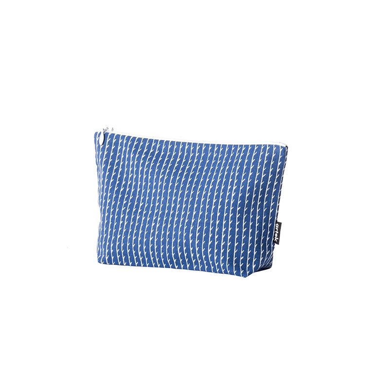 Artek|Toiletry & makeup bags|Rivi pouch, small, blue - white
