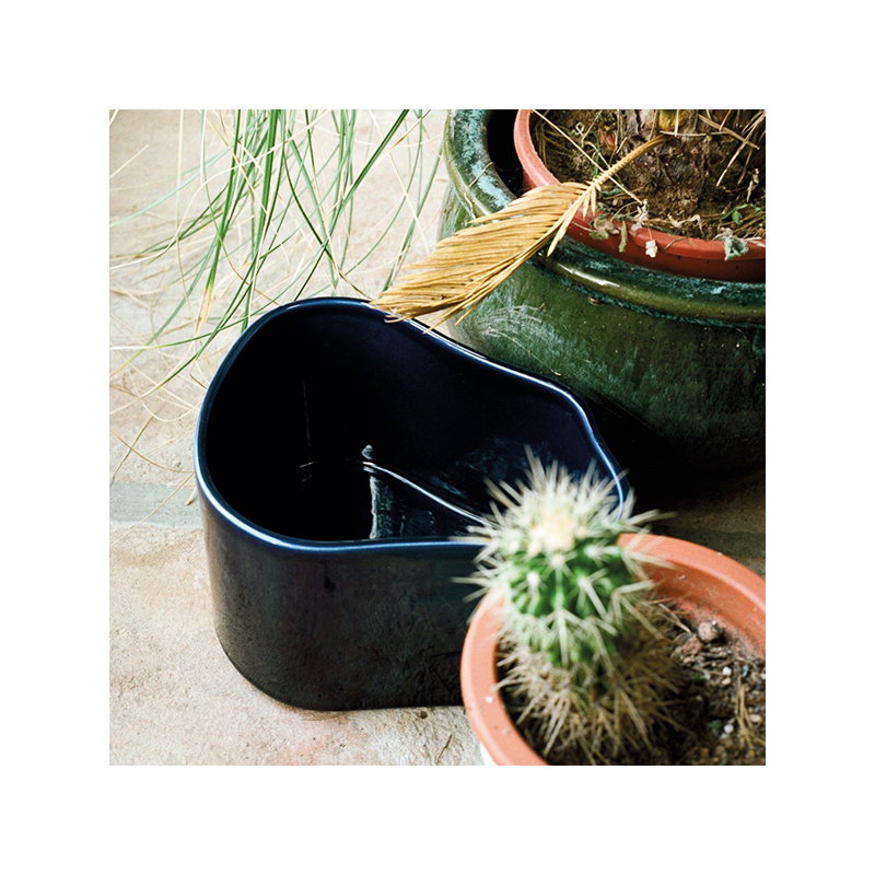 Artek|Indoor gardening, Planters & plant pots|Riihitie plant pot A, large, blue gloss