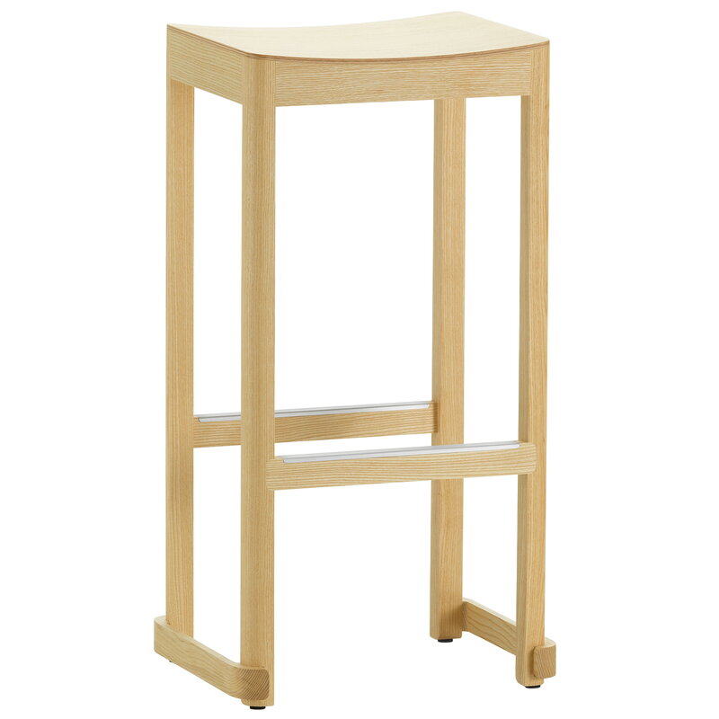 Artek|Bar stools & chairs, Chairs|Atelier bar stool, 75 cm, lacquered ash