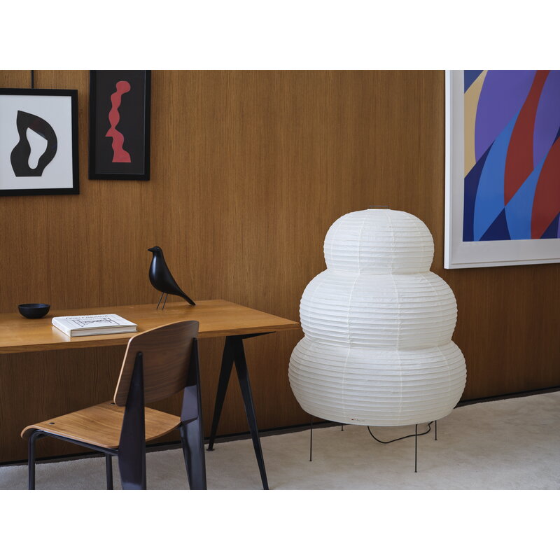 Vitra Standard chair, deep black - oak | One52 Furniture