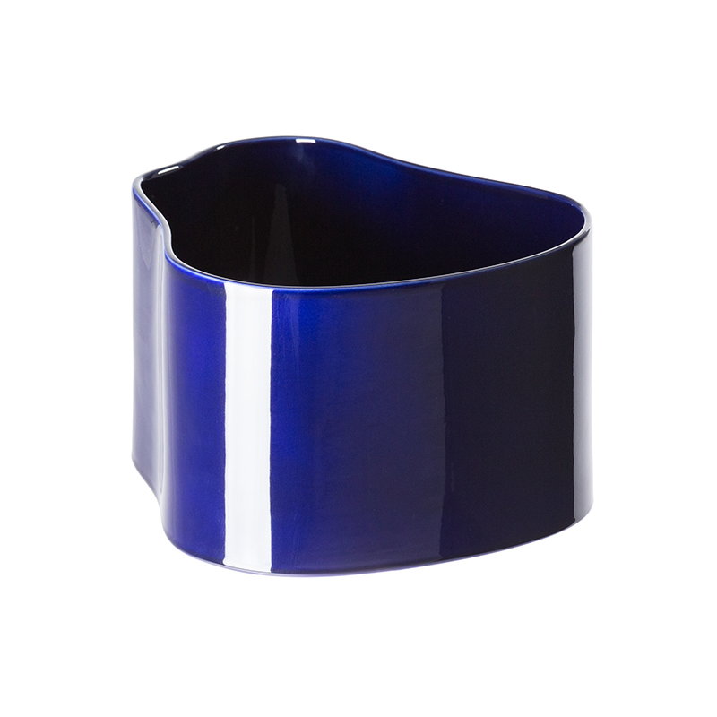 Artek|Indoor gardening, Planters & plant pots|Riihitie plant pot A, large, blue gloss