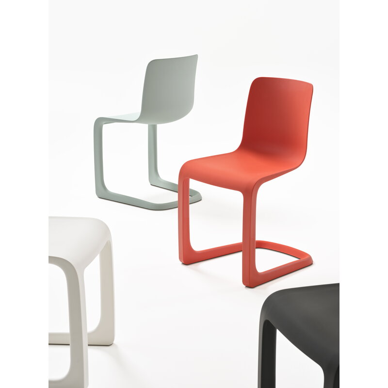 Vitra EVO-C chair, poppy red | One52 Furniture