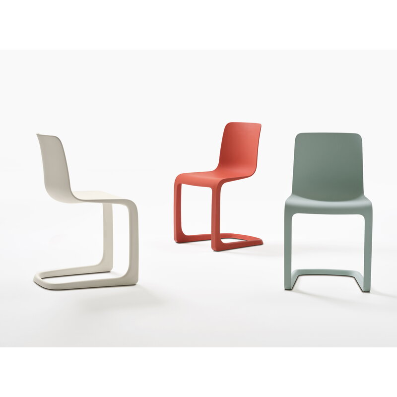 Vitra EVO-C chair, poppy red | One52 Furniture