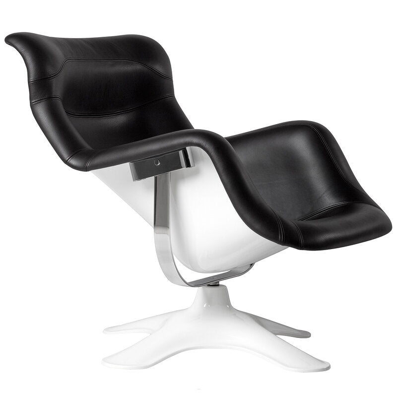 Artek|Armchairs & lounge chairs, Chairs|Karuselli lounge chair, black - white