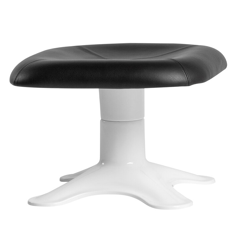 Artek|Chairs, Poufs & ottomans|Karuselli stool, black-white