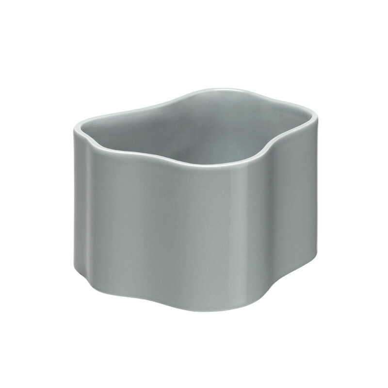 Artek|Indoor gardening, Planters & plant pots|Riihitie plant pot B, small, light grey