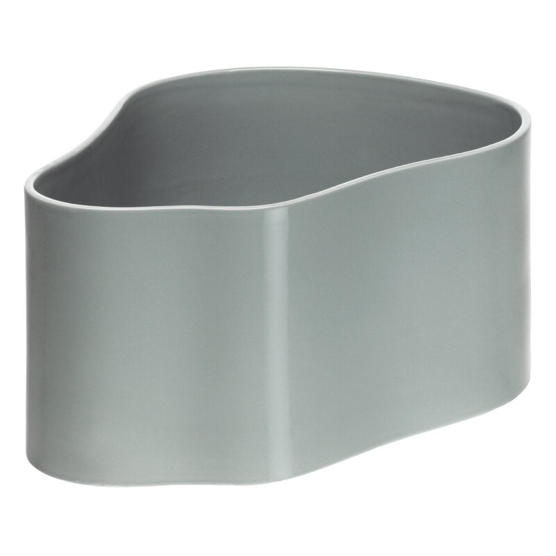 Artek|Indoor gardening, Planters & plant pots|Riihitie plant pot A, large, light grey