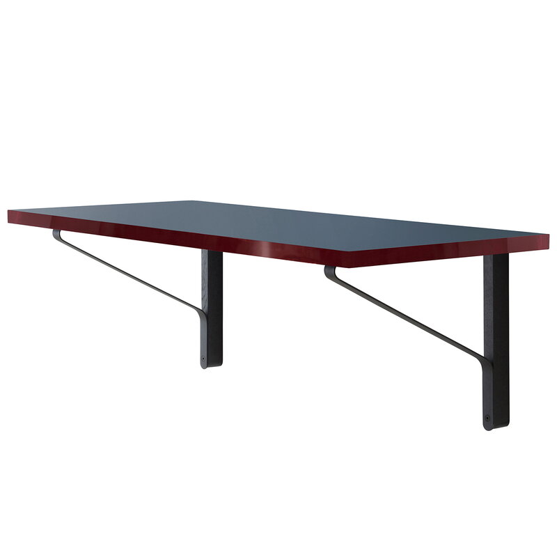 Artek|Desks|Kaari wall console REB 006, blue - red - black
