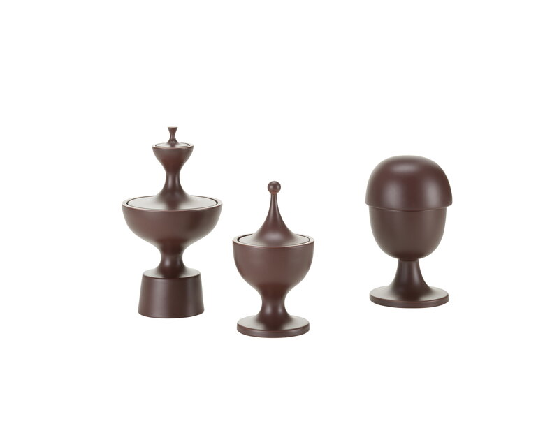 Vitra Ceramic Container 2, dark aubergine | One52 Furniture