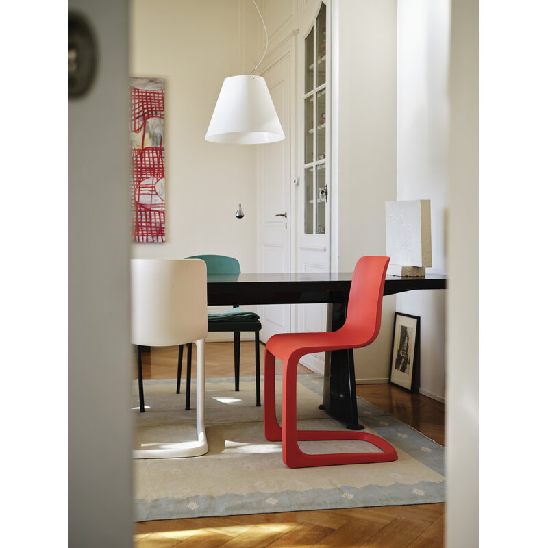 Vitra EVO-C chair, poppy red | One52 Furniture